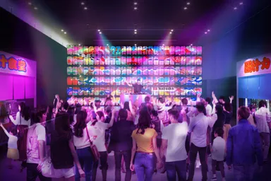 大量の提灯を並べてプロジェクションマッピングする「提灯マッピングステージ」では多数のDJやアーティストも出演予定。