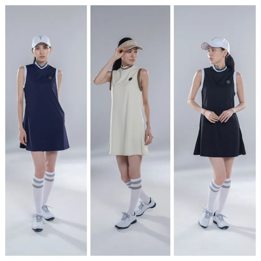 CLASSY CREST FIT DRESS