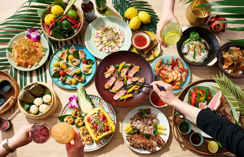 MOMOテラス_この桃どんな桃!?桃の家系図クイズ _ホテルグランヴィア京都ランチバイキング※写真はイメージです(掲載の料理は8/31までの内容です)