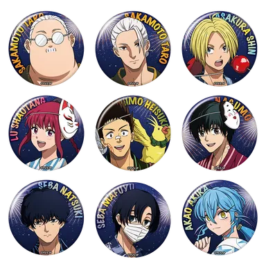 ブラインド缶バッジ 浴衣ver.(全9種)