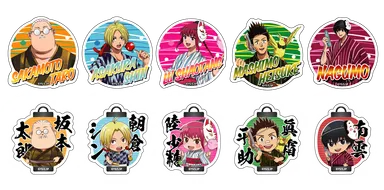 ステッカーセット 浴衣ver. A(1パック10枚入り)