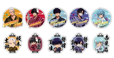 ステッカーセット 浴衣ver. B(1パック10枚入り)