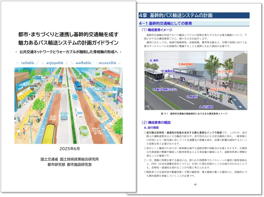 ガイドライン表紙と本編イメージ
