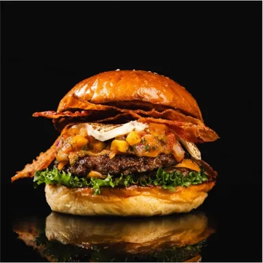 スパイシーアイランドスマッシュバーガー