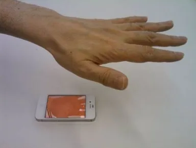 掌静脈認証イメージ