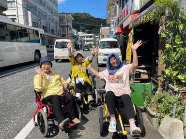 シニア3名で、COGYライド散策