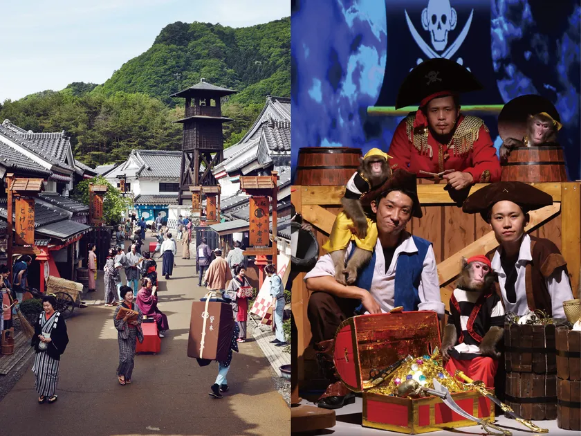 日光江戸村とおさるランド