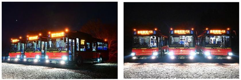 ―3色の織りなす夏夜の六甲山―
六甲山上バス「夜間撮影会」の開催について