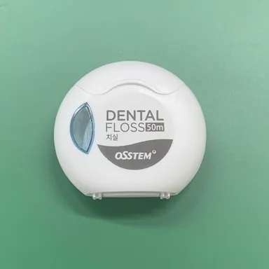 実際に寄贈したデンタルフロス