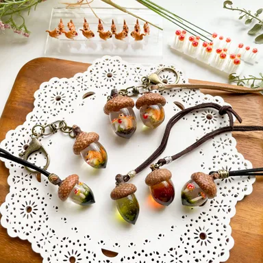 どんぐりレジン講座 by 虹の橋ハンドメイド