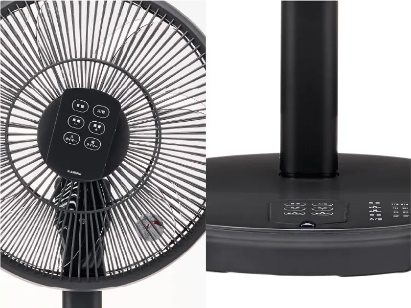 リモコンはガードの中央や冷蔵庫などに取り付け