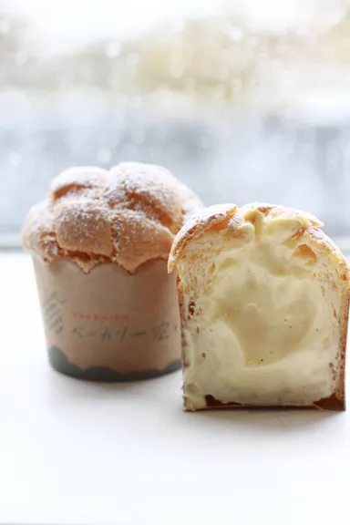 たっぷりカスタードのメロンパン