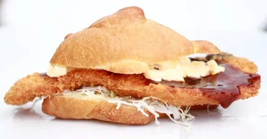 サーモンビッグフライバーガー