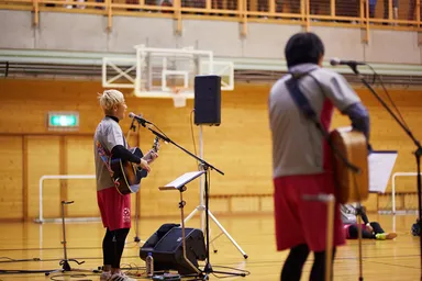 子どもたちを対象とした音楽ライブ