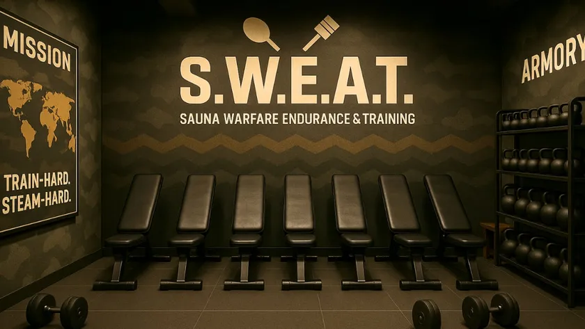 【S.W.E.A.T.(トレーニングルーム)】(アメリカパビリオン)