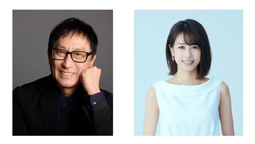 左から武部 聡志、加藤 綾子