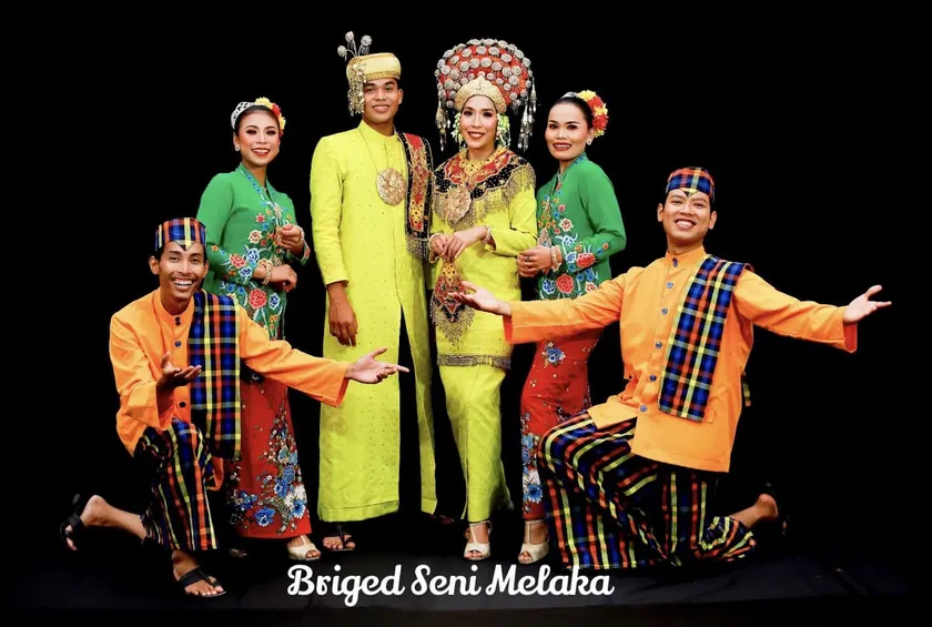 マラッカ州の公式舞踊団「ブリギット・セニ・マラッカ」