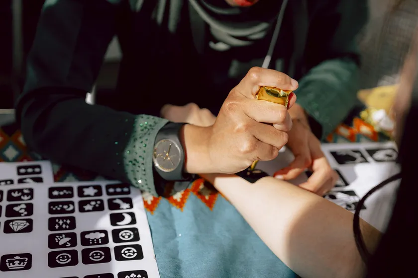 ヘナタトゥー体験