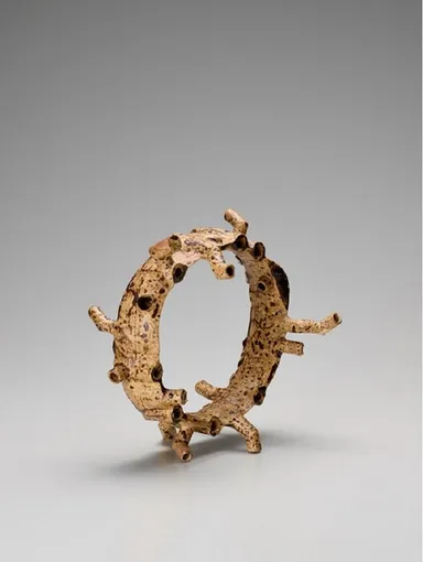 (7)八木一夫「ザムザ氏の散歩」1954年／昭和29年　京都国立近代美術館蔵