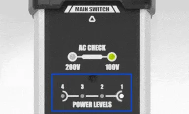 使った分だけ点灯、見やすく簡単