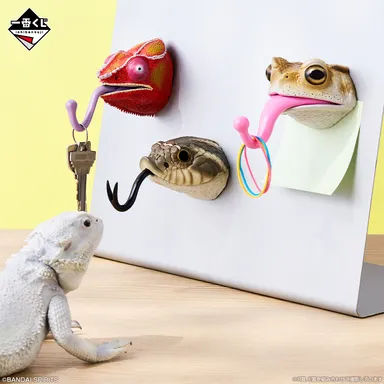 E賞：レプタイルズヘッドマグネット(イメージ2)