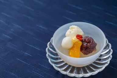 ばたーあんみつ 500円