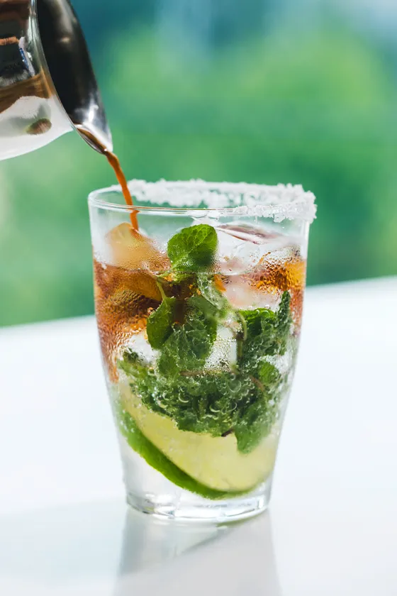 COCONUT ESPRESSO MOJITO ~FINCA MILAN~ (mocktail /coffee cocktail)