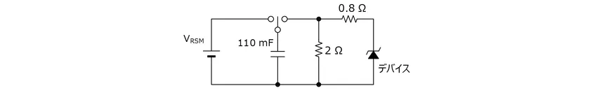 ピーク非繰返し逆電圧測定回路