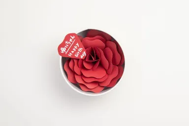 メッセージを添えた「Hanafumi（はなふみ）」