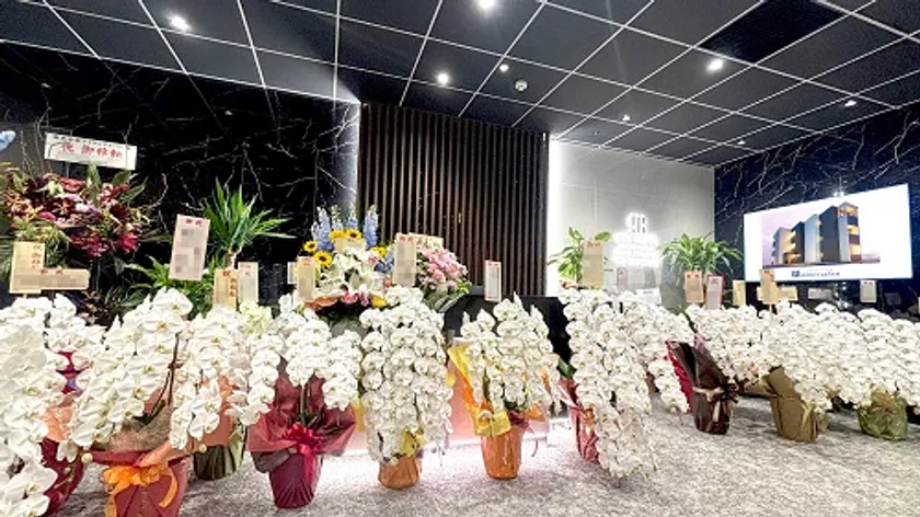 新オフィスのエントランス