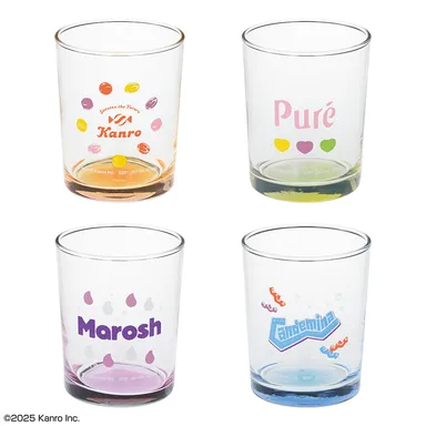 E賞：カラーボトムグラス