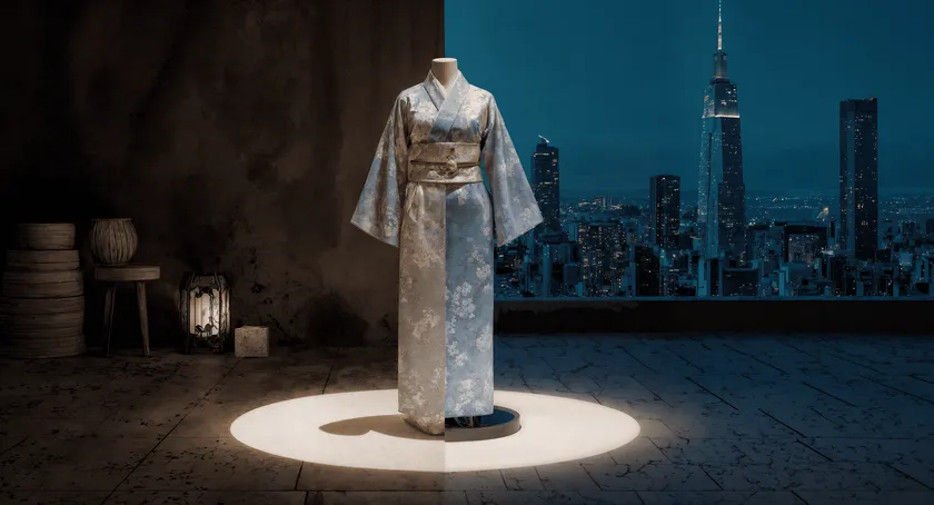 伝統と現代の対比