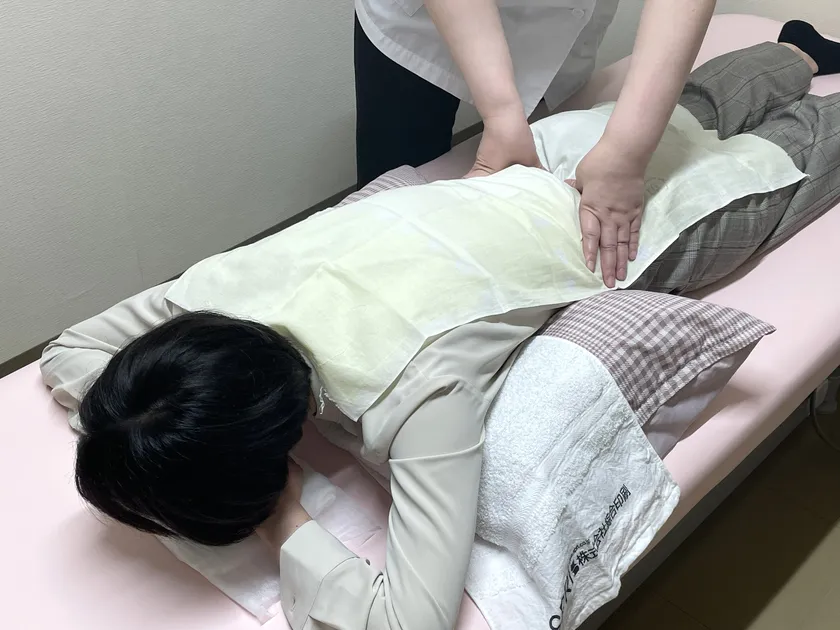 一兎舎ヘルスキーパー制度「いとここち」施術の様子2