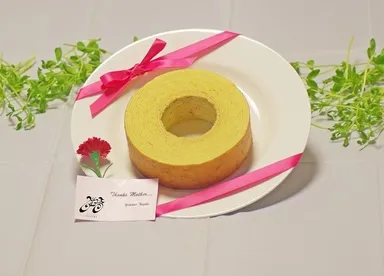 母の日バームクーヘン