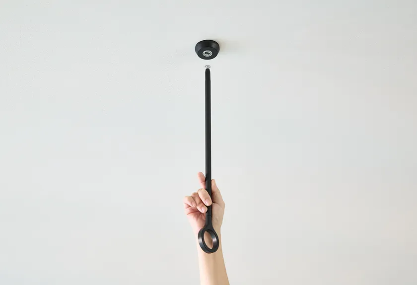 着脱可能な吊りポールイメージ