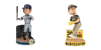 イチロー氏、ダルビッシュ有選手のボブルヘッド