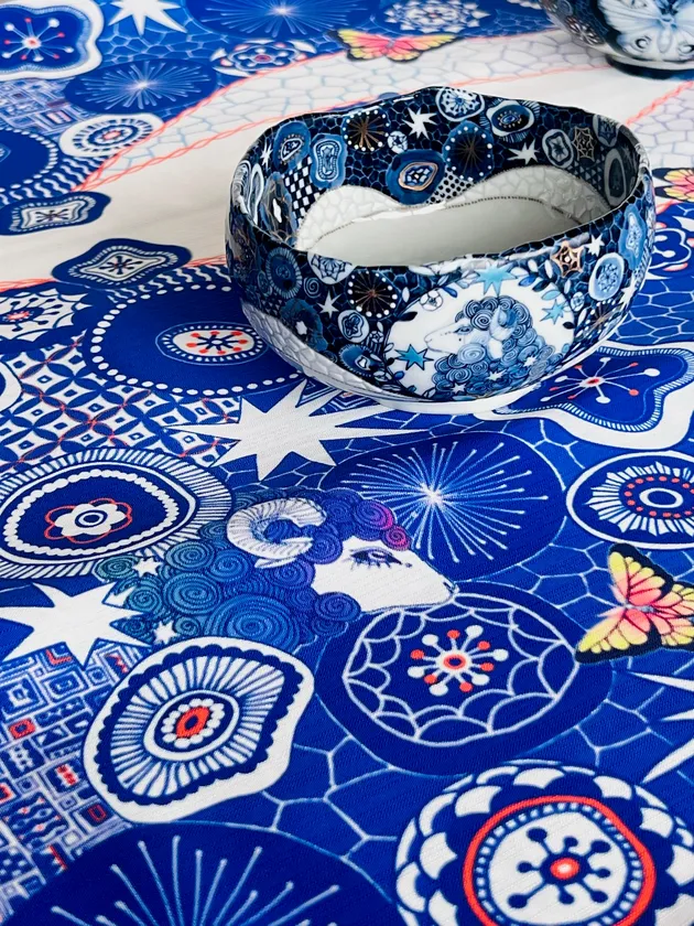 坂川ひかりデザイン 『夢見紋』