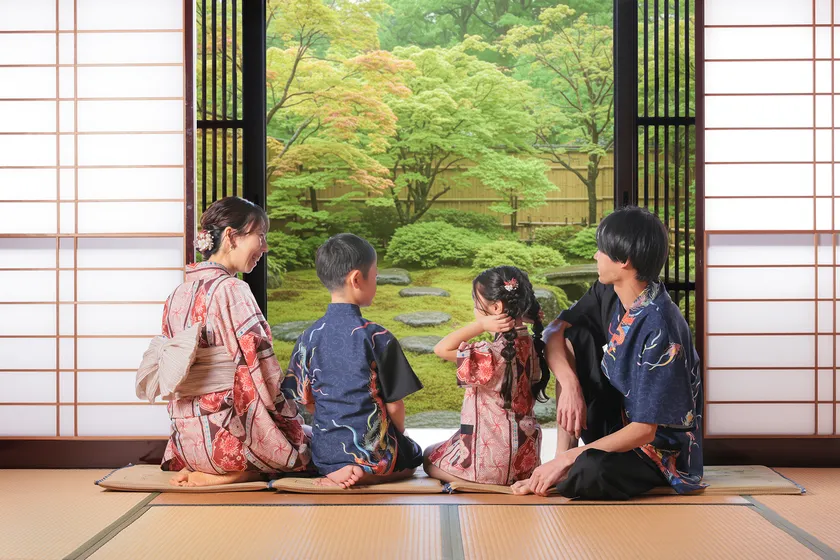 家族みんなでリンクコーデが楽しめます