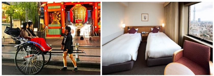 両国・浅草の歴史、文化を人力車で巡る宿泊プラン
「粋なレトロ体験！両国・浅草ロマンティックステイ」
第一ホテル両国にて7月1日（火）販売開始
 ＜1日2室限定＞