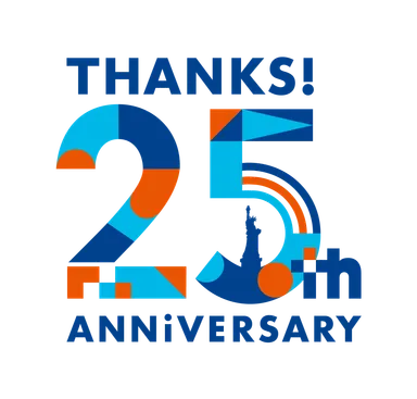 「25周年記念ロゴ」