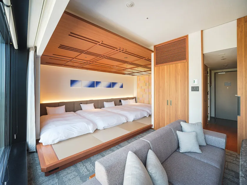 家族連れやグループに最適な各種客室