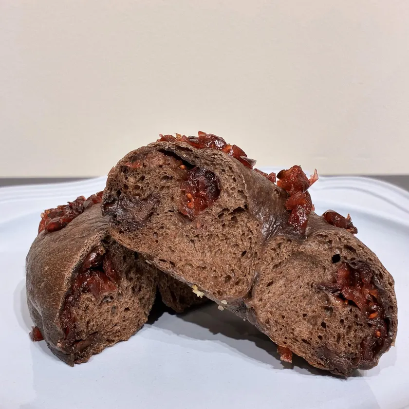 チョコクランベリーベーグル
