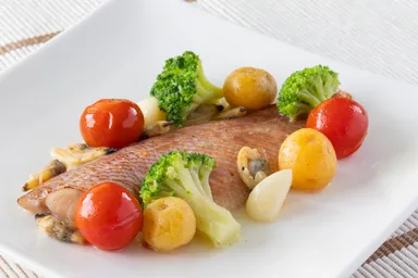 赤魚のアクアパッツア