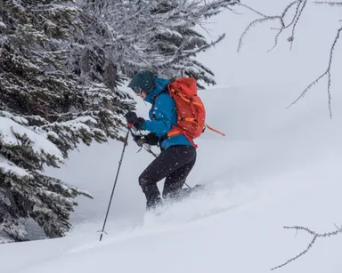 下りは気持ちよくライディング