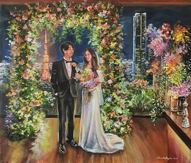 完成作品（新郎新婦のみのプラン）