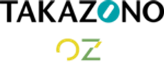 株式会社タカゾノ、株式会社OZのロゴ