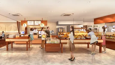 ル・クロワッサン星田店店内イメージ