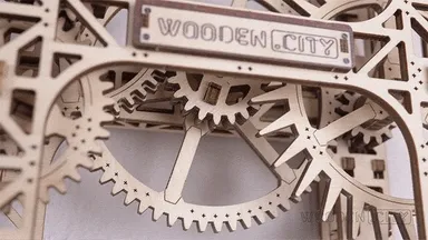 重力と歯車で、時を刻む