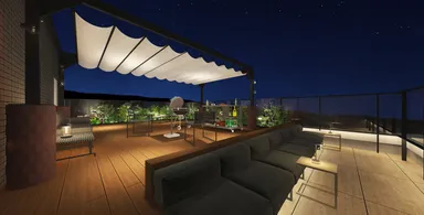 MAIN PREMIUM(メイン・プレミアム)棟3Ｆバルコニー