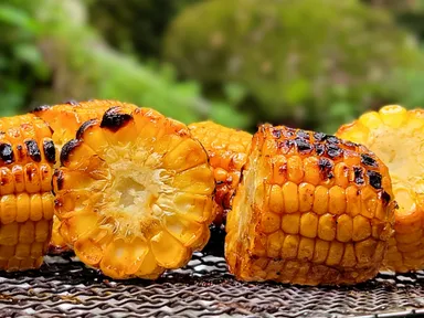 焼きとうもろこしの試食会　※写真はイメージ